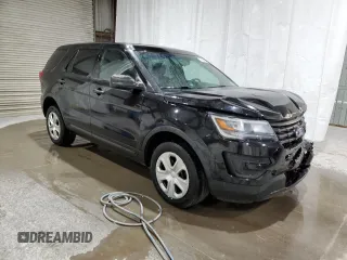 2016 Ford Utility Police Interceptor with VIN 1FM5K8AR0GGA20404, listed as a Copart auction lot 75205934 with 180,626 mi miles and Salvage Title. Bid and sale history available at carsss.com. Image 4.