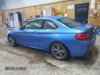 2015 BMW 2 Series M235i xDrive with VIN WBA1J9C59FV371308, listed as a Copart auction lot 77836744 with 89,334 mi miles and Clean Title. Bid and sale history available at carsss.com. Image 2.
