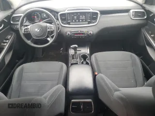 2019 Kia Sorento LX V6 with VIN 5XYPGDA56KG488041, listed as a Copart auction lot 49145225 with 128,040 mi miles and Salvage Title. Bid and sale history available at carsss.com. Image 8.