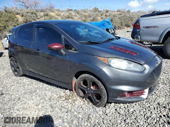 2016 Ford Fiesta ST with VIN 3FADP4GX2GM105451, listed as a Copart auction lot 49790234 with 97,362 mi miles and Salvage Title. Bid and sale history available at DreamBid. Image 4.