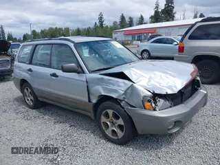 2003 Subaru Forester XS with VIN JF1SG65683H772567, listed as a IAAI auction lot 42239379 with 285,002 mi miles and . Bid and sale history available at DreamBid. Image 1.