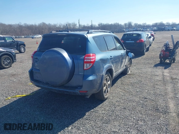 2010 Toyota RAV4 Ltd with VIN 2T3DK4DV6AW021926, listed as a IAAI auction lot 41694925 with 239,381 mi miles. Bid and sale history available at carsss.com. Image 4.