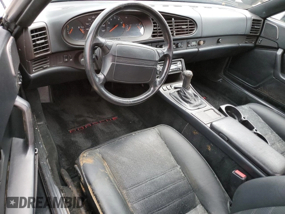 1990 Porsche 944 with VIN WP0CB2946LN480366, listed as a Copart auction lot 74369454 with 78,709 mi miles and Salvage title. Bid and sale history available at DreamBid. Image 8.