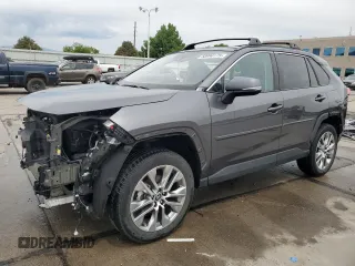 2022 Toyota RAV4 XLE Premium with VIN 2T3A1RFV7NC293473, listed as a Copart auction lot 58990175 with 30,095 mi miles and Salvage title. Bid and sale history available at DreamBid. Image 1.