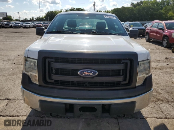 2014 Ford F-150 XL with VIN 1FTNF1EF7EKE31924, listed as a Copart auction lot 63032584 with 223,517 mi miles and Salvage Title. Bid and sale history available at carsss.com. Image 5.