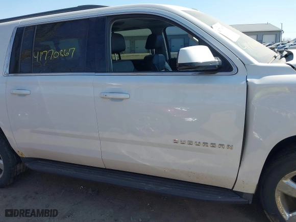 2016 Chevrolet Suburban LT with VIN 1GNSKHKC9GR410334, listed as a IAAI auction lot 41770867 with 168,257 mi miles. Bid and sale history available at carsss.com. Image 14.