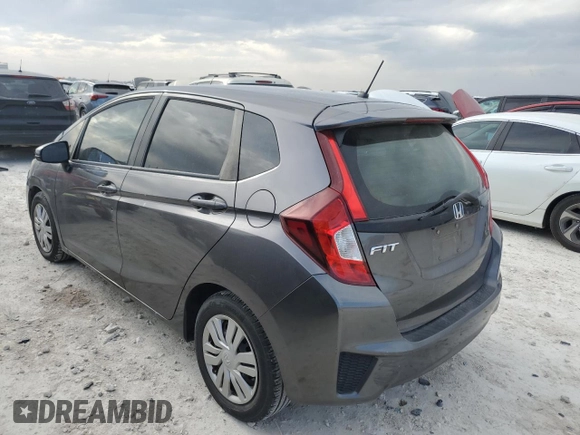 2016 Honda Fit LX with VIN JHMGK5H58GX040574, listed as a Copart auction lot 48634155 with 61,020 mi miles and Salvage Title. Bid and sale history available at carsss.com. Image 2.