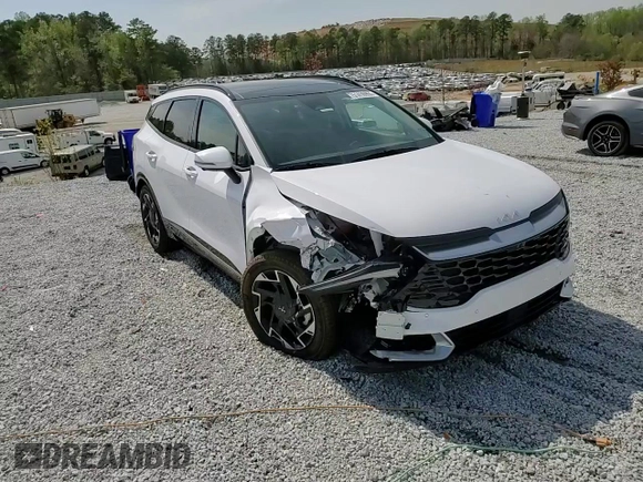 2024 Kia Sportage SX-Prestige with VIN 5XYK53DF9RG188888, listed as a Copart auction lot 51416955 with 16,285 mi miles and Salvage title. Bid and sale history available at DreamBid. Image 12.