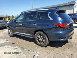 2017 Infiniti QX60 with VIN 5N1DL0MM9HC526851, listed as a Copart auction lot 49279855 with 121,808 mi miles and Salvage Title. Bid and sale history available at carsss.com. Image 2.