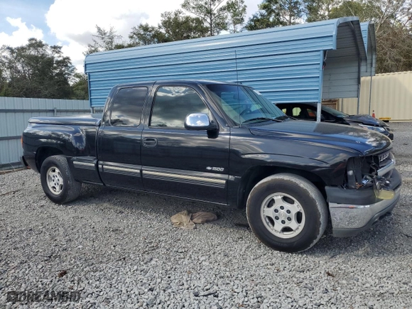 2001 Chevrolet Silverado 1500 LS with VIN 1GCEC19T11Z172390, listed as a Copart auction lot 78821024 with 426,587 mi miles and Salvage Title. Bid and sale history available at carsss.com. Image 4.