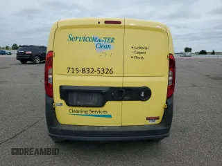 2015 Ram ProMaster City Cargo Tradesman with VIN ZFBERFATXF6A89899, listed as a Copart auction lot 57068735 with 178,123 mi miles and Salvage title. Bid and sale history available at DreamBid. Image 6.