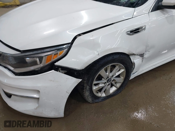 2016 Kia Optima LX with VIN 5XXGT4L39GG048740, listed as a IAAI auction lot 42103300 with 111,574 mi miles and . Bid and sale history available at DreamBid. Image 6.
