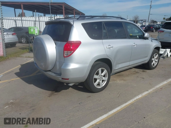 2007 Toyota RAV4 Limited with VIN JTMZK34V075006774, listed as a IAAI auction lot 41619621 with 146,431 mi miles. Bid and sale history available at carsss.com. Image 4.