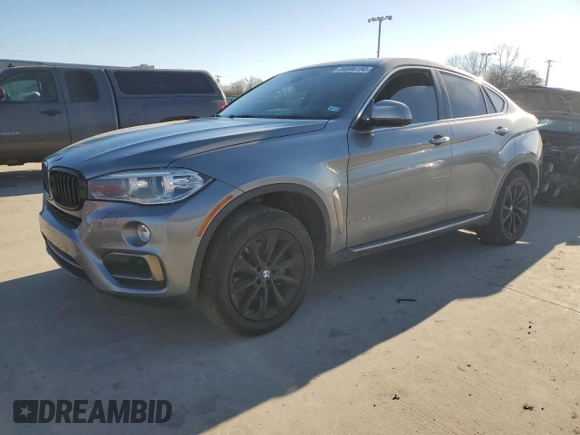 2016 BMW X6 sDrive35i with VIN 5UXKU0C50G0F92208, listed as a Copart auction lot 84896154 with 130,730 mi miles and Salvage Title. Bid and sale history available at carsss.com. Image 1.