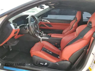 2023 BMW M4 Competition xDrive with VIN WBS43AZ07PCM93498, listed as a Copart auction lot 77186764 with 36,427 mi miles and Non Repairable. Bid and sale history available at carsss.com. Image 7.