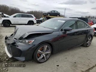 2018 Lexus IS with VIN JTHC81D20J5027158, listed as a Copart auction lot 46309845 with 58,526 mi miles and Salvage Title. Bid and sale history available at carsss.com. Image 1.
