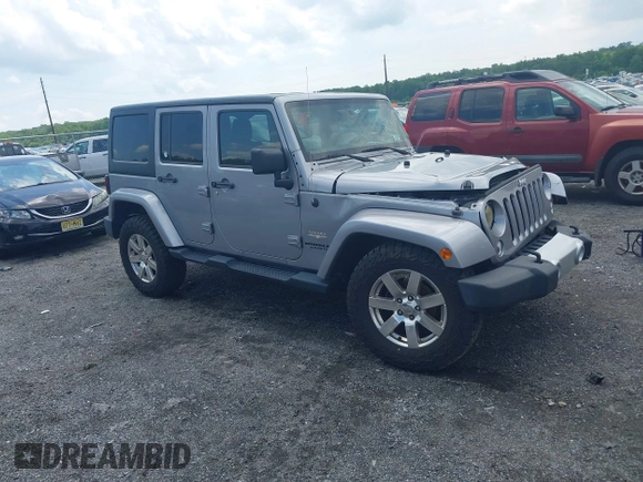 2014 Jeep Wrangler Unlimited Sahara z VIN 1C4BJWEG0EL129229, wystawiony jako IAAI lot #42380976 z przebiegiem 175 735 mil mil oraz . Historia ofert i sprzedaży dostępna na DreamBid. Obrazek 1.