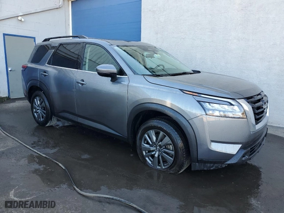 2023 Nissan Pathfinder SV with VIN 5N1DR3BA5PC242494, listed as a Copart auction lot 76792844 with 36,784 mi miles and Clean Title. Bid and sale history available at carsss.com. Image 4.
