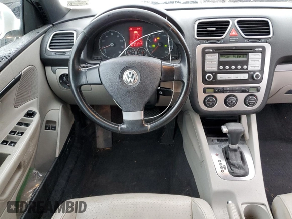 2007 Volkswagen Eos 2.0T with VIN WVWBA71F37V045223, listed as a Copart auction lot 47070825 with 160,406 mi miles and Salvage Title. Bid and sale history available at DreamBid. Image 8.