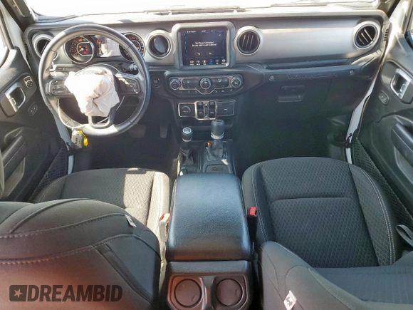 2021 Jeep Wrangler Unlimited Sport S z VIN 1C4HJXDN3MW729708, wystawiony jako Copart lot #58761745 z przebiegiem 64 011 mil mil oraz Szkoda całkowita • Salvage title. Historia ofert i sprzedaży dostępna na DreamBid. Obrazek 8.