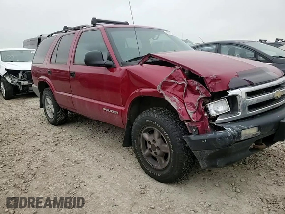 1995 Chevrolet Blazer with VIN 1GNDT13W2S2236856, listed as a Copart auction lot 47813165 with 862,143 mi miles and Salvage title. Bid and sale history available at DreamBid. Image 10.