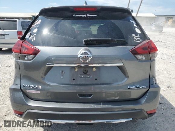 2019 Nissan Rogue S with VIN 5N1AT2MV4KC740015, listed as a Copart auction lot 53716465 with 79,938 mi miles and Salvage Title. Bid and sale history available at carsss.com. Image 6.