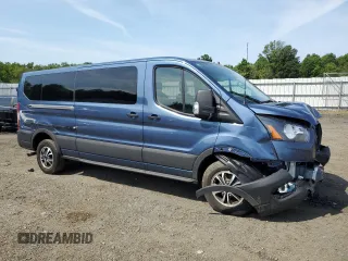 2023 Ford Transit Passenger XL z VIN 1FBAX2Y82PKB60115, wystawiony jako Copart lot #64655134 z przebiegiem 18 253 mil mil oraz Szkoda całkowita • Salvage title. Historia ofert i sprzedaży dostępna na DreamBid. Obrazek 4.