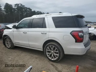 2019 Ford Expedition Platinum with VIN 1FMJU1MT9KEA71167, listed as a Copart auction lot 45425605 with 49,488 mi miles and Salvage Title. Bid and sale history available at carsss.com. Image 2.