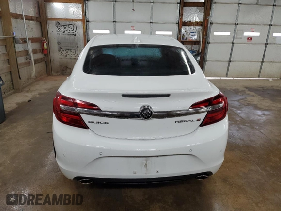 2015 Buick Regal Premium I with VIN 2G4GN5EXXF9159606, listed as a Copart auction lot 52158785 with 86,427 mi miles and Salvage Title. Bid and sale history available at carsss.com. Image 6.