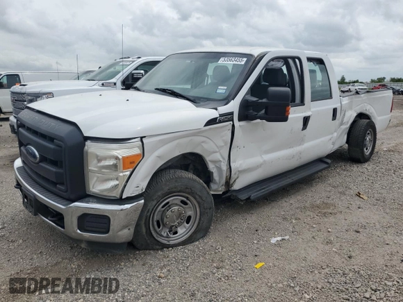 2013 Ford F-250 XL with VIN 1FT7W2A69DEA31610, listed as a Copart auction lot 53563455 with 388,399 mi miles and Salvage title. Bid and sale history available at DreamBid. Image 1.