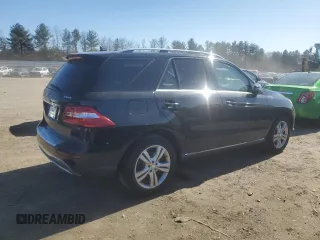 2014 Mercedes-Benz M 350 with VIN 4JGDA5HB4EA359530, listed as a Copart auction lot 47174455 with 142,136 mi miles and Salvage Title. Bid and sale history available at carsss.com. Image 3.