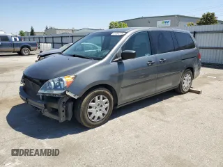 2008 Honda Odyssey LX with VIN 5FNRL38218B087510, listed as a Copart auction lot 61384275 with 169,958 mi miles and Clean title. Bid and sale history available at DreamBid. Image 1.