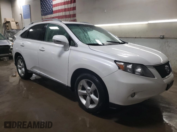 2010 Lexus RX 350 with VIN 2T2BK1BA6AC028239, listed as a Copart auction lot 51818245 with 178,206 mi miles and Salvage Title. Bid and sale history available at carsss.com. Image 4.
