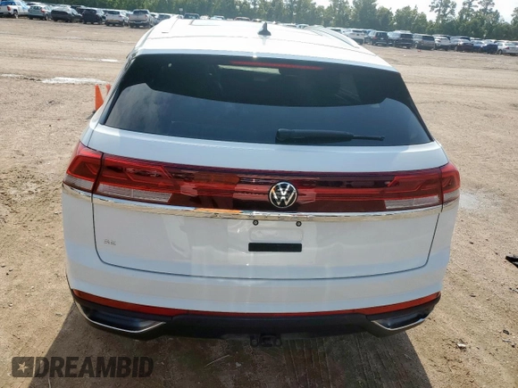 2025 Volkswagen Atlas SE z VIN 1V2JE2CA4SC205357, wystawiony jako Copart lot #58225365 z przebiegiem 4 355 mil mil oraz Szkoda całkowita • Salvage title. Historia ofert i sprzedaży dostępna na DreamBid. Obrazek 6.