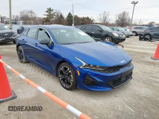 2023 Kia K5 GT-Line z VIN 5XXG64J27PG181014, wystawiony jako IAAI lot #41513146 z przebiegiem 51 838 mil mil oraz . Historia ofert i sprzedaży dostępna na DreamBid. Obrazek 1.