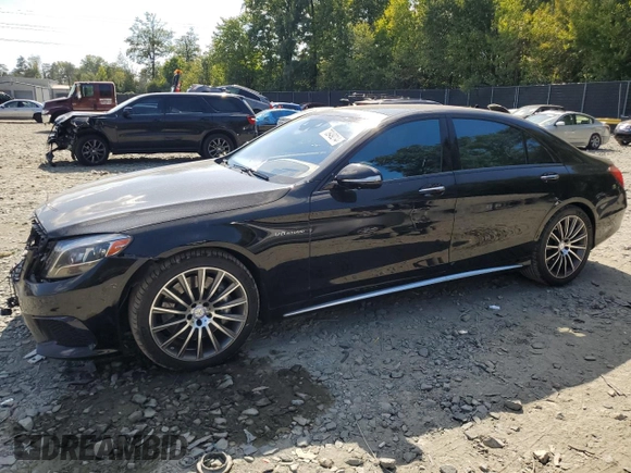 2016 Mercedes-Benz S-Class AMG S 63 with VIN WDDUG7JB7GA230120, listed as a Copart auction lot 70949214 with 112,697 mi miles and Salvage Title. Bid and sale history available at carsss.com. Image 1.