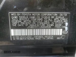 2018 Lexus LS 500 z VIN JTHB51FF1J5004928, wystawiony jako Copart lot #49012143 z przebiegiem Nie podano mil oraz . Historia ofert i sprzedaży dostępna na DreamBid. Obrazek 13.