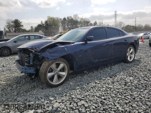 2017 Dodge Charger R/T with VIN 2C3CDXCT5HH593138, listed as a Copart auction lot 51581955 with 103,098 mi miles and Salvage Title. Bid and sale history available at DreamBid. Image 1.
