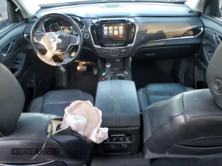 2018 Chevrolet Traverse Premier with VIN 1GNERKKW9JJ277127, listed as a Copart auction lot 49615235 with 142,383 mi miles and Non Repairable. Bid and sale history available at carsss.com. Image 8.