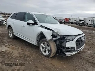 2023 Audi Q7 Premium z VIN WA1ACBF79PD007800, wystawiony jako Copart lot #45153985 z przebiegiem 21 349 mil mil oraz Szkoda całkowita • Salvage title. Historia ofert i sprzedaży dostępna na DreamBid. Obrazek 4.
