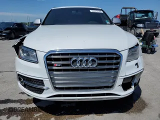 2015 Audi SQ5 Premium Plus with VIN WA1CGAFP1FA090470, listed as a Copart auction lot 55276774 with 209,211 mi miles and Salvage Title. Bid and sale history available at carsss.com. Image 5.