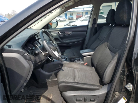 2017 Nissan Rogue SV with VIN KNMAT2MV6HP615202, listed as a Copart auction lot 49304805 with 181,893 mi miles and Salvage Title. Bid and sale history available at carsss.com. Image 7.
