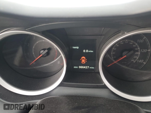 2017 Mitsubishi Lancer ES with VIN JA32U2FU4HU006132, listed as a Copart auction lot 79801074 with 66,427 mi miles and Salvage Title. Bid and sale history available at DreamBid. Image 9.
