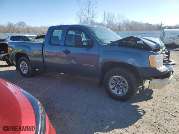 2011 GMC Sierra 1500 Work Truck with VIN 1GTR2TEA8BZ352844, listed as a Copart auction lot 46274475 with 96,108 mi miles and Clean Title. Bid and sale history available at carsss.com. Image 4.