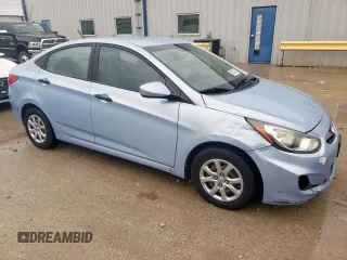 2012 Hyundai Accent GLS z VIN KMHCT4AE8CU058971, wystawiony jako Copart lot #55045825 z przebiegiem 103 497 mil mil oraz Szkody całkowita. Historia ofert i sprzedaży dostępna na DreamBid. Obrazek 4.