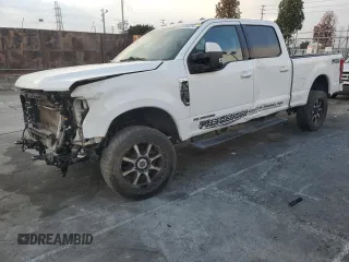 2022 Ford Super Duty F-250 SRW XL with VIN 1FT8W2BTXNEE49765, listed as a Copart auction lot 84605234 with 75,155 mi miles and Salvage Title. Bid and sale history available at carsss.com. Image 1.