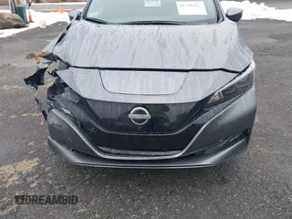 2025 Nissan LEAF SV Plus with VIN 1N4CZ1CV0SC561211, listed as a IAAI auction lot 41008053 with 1,042 mi miles and . Bid and sale history available at carsss.com. Image 19.
