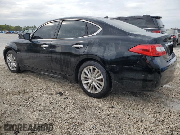 2012 Infiniti M35h Hybrid with VIN JN1EY1AP7CM910275, listed as a Copart auction lot 50419895 with 190,367 mi miles and Clean Title. Bid and sale history available at carsss.com. Image 2.