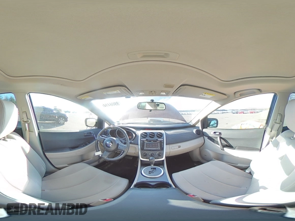 2007 Mazda CX-7 Sport with VIN JM3ER29L870165803, listed as a Copart auction lot 86044994 with 59,239 mi miles and Salvage Title. Bid and sale history available at carsss.com. Image 14.