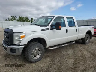 2014 Ford F-350 Platinum with VIN 1FT8W3B6XEEA11618, listed as a Copart auction lot 56959635 with 330,235 mi miles and Salvage title. Bid and sale history available at DreamBid. Image 1.